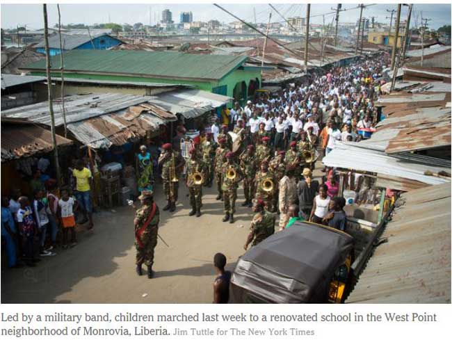 Liberia's Military Band